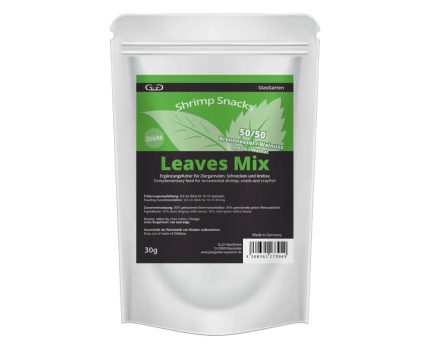 GlasGarten Shrimp Snacks Leaves Mix 30g
