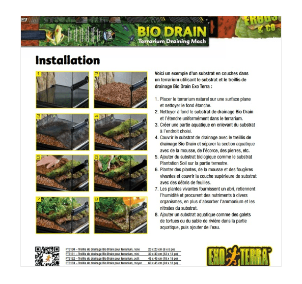 Exo Terra - BioDrain Terrarium Substrate - 2kg