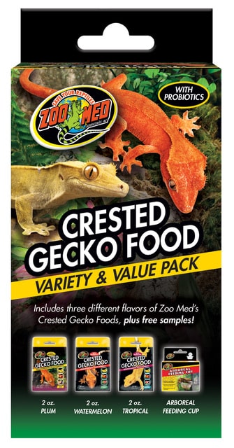 Zoomed - Crested Gecko Food - Variety & Value Pack