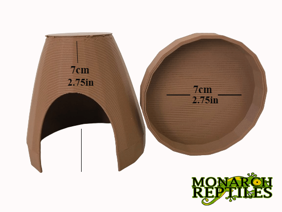 3D- Dart Frog Hides    -Tan