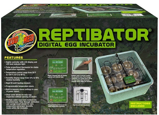 Zoomed - Reptibator Digital Egg Incubator