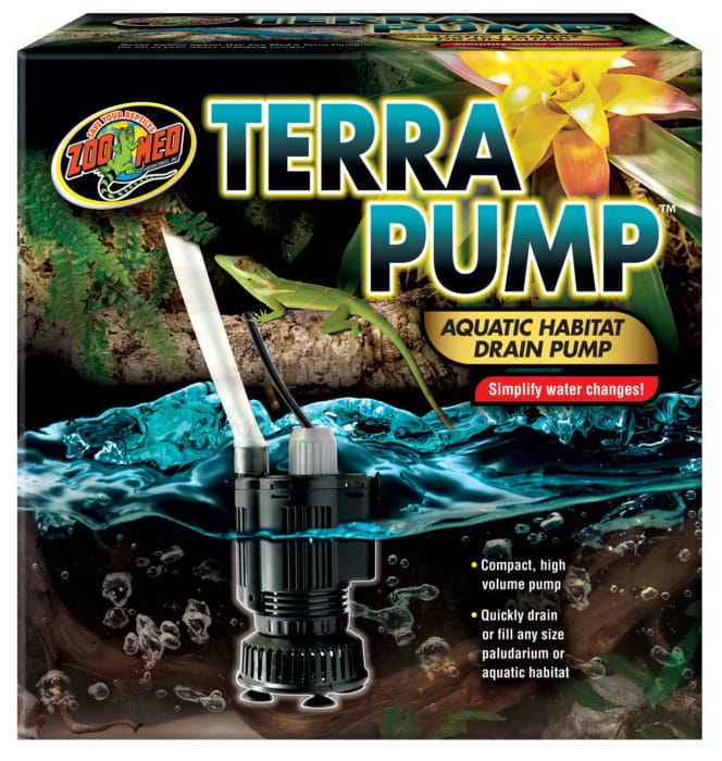 Zoomed  Terra Pump Drainage Pump Tank Or Paludarium