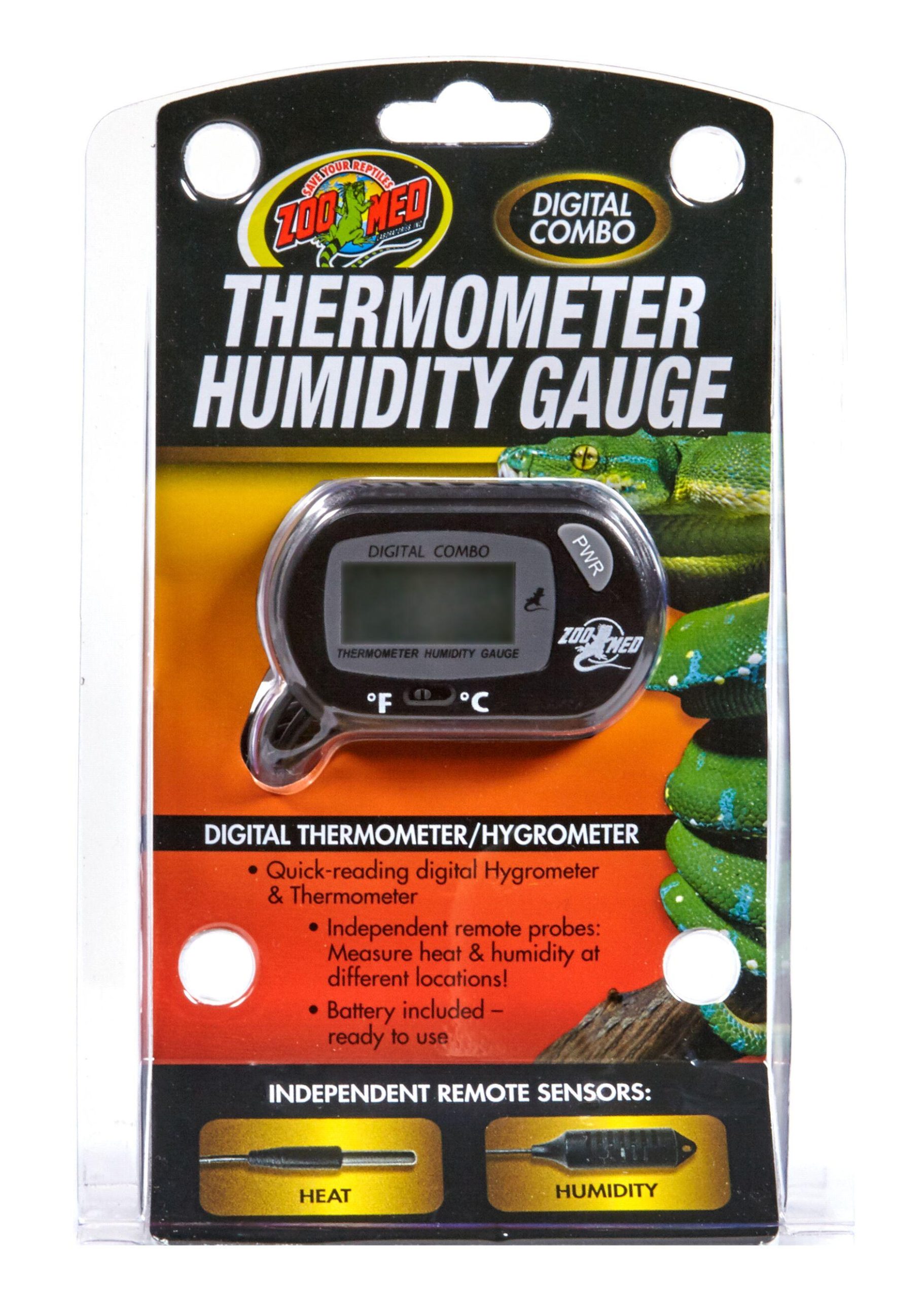 ZooMed Digital Combo Thermometer Humidity Gauge